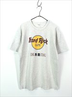  90s Hard Rock Cafe HONG KONG   ϡɥå إӡ åȥ T XL 