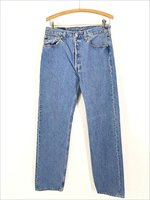 古着 90s USA製 Levi's 501-0193 ブルー デニム パンツ ジーンズ 