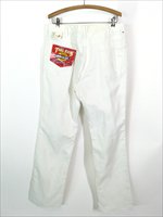 「Deadstock」 古着 70-80s USA製 Dickies 5ポケット ホワイト コットンツイル ワーク パンツ ストレート W35 L32  - 古着 通販 ヴィンテージ 古着屋 Dracaena ドラセナ