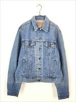 古着 80s USA製 Levi's 71506-0216 4th ポケット付 濃紺 デニム