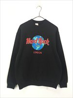 古着 90s Hard Rock Cafe 「LONDON」 ハードロック スウェット トレーナー M 古着 - 古着 通販 ヴィンテージ 古着屋  Dracaena ドラセナ