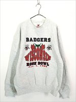 古着 90s USA製 Wisconsin Badgers 「Rose Bowl」 カレッジ