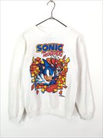 レディース 古着 90s USA製 SEGA SONIC THE HEDGEHOG