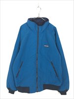 古着 90s USA製 LANDS' END 「SQUALL JACKET」 防寒 フリース