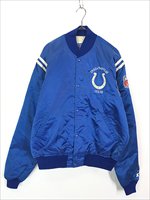 目立った傷や汚れなしNFL スタジャン コルツ COLTS XL レザー - スタジャン