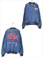  90s NBA Chicago Bulls ֥륺 ǥ˥  㥱å ֥륾 M 