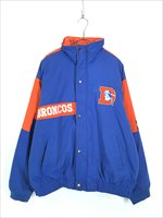 古着 90s NFL Denver Broncos ブロンコス パデット コットン シェル ジャケット L 古着 - 古着 通販 ヴィンテージ 古着屋  Dracaena ドラセナ