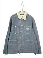 古着 90s CK Calvin Klein 4ポケット ウォバッシュ ワバッシュ 