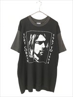  90s USA NIRVANA Kurt Cobain Υ ե ֡ȥ쥰   å Х T  2tone!! XL
