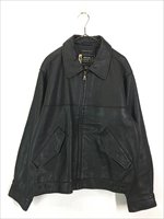 古着 00s Eddie Bauer Legend 「Journeyman Bomber」 牛革 レザー スポーツ ボンバー ジャケット S - 古着  通販 ヴィンテージ　古着屋 Dracaena ドラセナ