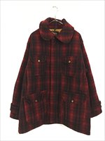 古着 50s WoolRich 名作 503 バッファロー チェック ヘビー ウール マッキーノ ハンティング ジャケット 42位 - 古着 通販  ヴィンテージ 古着屋 Dracaena ドラセナ