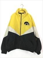 古着 90s Iowa Hawkeyes ホークアイズ パデット ナイロン