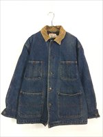 古着 80s Ralph Lauren ネイティブ ライナー デニム ワーク カバーオール ジャケット L 古着 - 古着 通販 ヴィンテージ 古着屋  Dracaena ドラセナ