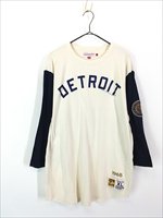 古着 Mitchell&Ness MLB Detroit Tigers タイガース ベースボール T 