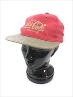 雑貨 古着 90s Head To Toe Coca-Cola コカ・コーラ ドリンク 企業 ロゴ 刺しゅう キャップ 帽子 古着 - 古着 通販  ヴィンテージ 古着屋 Dracaena ドラセナ