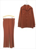  70s Day's Sportswear  åե ݥꥨƥ  㥱å & ե쥢 ѥ åȥå M Long