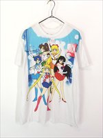 レディース 古着 Sailor Moon 美少女戦士 セーラームーン BIG プリント キャラクター Tシャツ M 古着 - 古着 通販 ヴィンテージ  古着屋 Dracaena ドラセナ