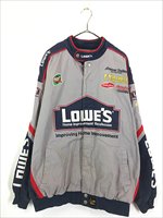 古着 90s CHASE 「LOWE'S」 ロウズ 企業 刺しゅう レーシング ジャケット XL 古着 - 古着 通販 ヴィンテージ 古着屋  Dracaena ドラセナ