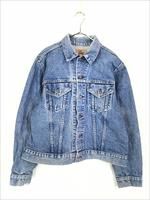 古着 70s USA製 Levi's 70505-0217 4th 濃紺 インディゴ デニム 