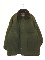 古着 80s 英国製 Barbour 3ワラント 「BEDALE」 旧 4フラップポケット オイルド ワックス ジャケット コート 46 - 古着  通販 ヴィンテージ 古着屋 Dracaena ドラセナ