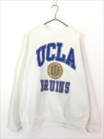 古着 90s USA製 「UCLA」 3段 カレッジ スウェット トレーナー XL