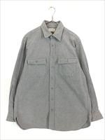 古着 80s USA製 LL Bean 「CHAMOIS CLOTH」 ソリッド シャモアクロス 