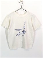 レディース 古着 60s Hanes 「ジョン・F・ケネディ宇宙センター 