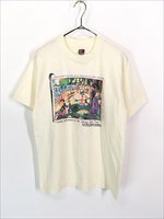 レディース 古着 90s Georges Seurat A Sunday afternoon 「グランド・ジャット島の日曜日の午後」 ジョルジュ・スーラ  絵画 アート Tシャツ M 古着 - 古着 通販 ヴィンテージ 古着屋 Dracaena ドラセナ