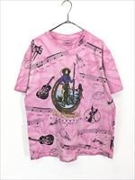 レディース 古着 90s USA製 「Ski Cowgirl」 ホワイトフィッシュ マウンテン デザイン タイダイ Tシャツ L 古着 180651906.jpg?cmsp_timestamp=
