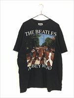 古着 90s- The Beatles 「ABBEY ROAD」 メンバー フォト ミュージック