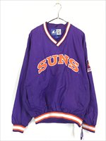 古着 90s STARTER NBA Phoenix Suns サンズ プルオーバー ナイロン ジャケット M 古着 - 古着 通販 ヴィンテージ  古着屋 Dracaena ドラセナ