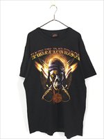 古着 HARLEY DAVIDSON シールド&バー スカル パイレーツ Tシャツ L 美 ...