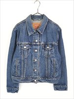 レディース 古着 90s USA製 Levi's 77715-0289 デカタグ ビッグシルエット デニム ジャケット Gジャン L 古着 - 古着  通販 ヴィンテージ 古着屋 Dracaena ドラセナ