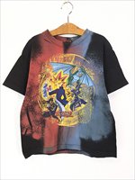 キッズ 古着 90s Yu-Gi-Oh! 遊戯王 武藤 遊戯 デッキ モンスター 逆輸入 キャラクター Tシャツ 12歳位 古着 - 古着 通販 ヴィンテージ  古着屋 Dracaena ドラセナ