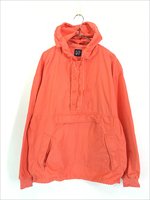 古着 90s GAP ネオンカラー ハーフジップ アノラック パーカー ジャケット フーディー M - 古着 通販 ヴィンテージ 古着屋  Dracaena ドラセナ