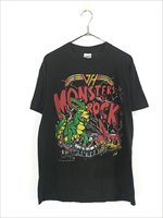 古着 80s USA製 VAN HALEN 「MONSTERS OF ROCK」 ヘヴィ メタル ロック バンド Tシャツ L - 古着 通販  ヴィンテージ 古着屋 Dracaena ドラセナ