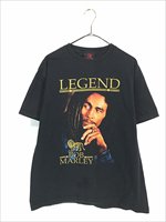 古着 00s USA製 BOB MARLEY 「Legend」 フォト ロック レゲエ Tシャツ M - 古着 通販 ヴィンテージ 古着屋  Dracaena ドラセナ