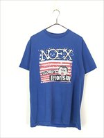 古着 00s USA製 NOFX 「The War on Errorism」 メロコア パンク ロック バンド Tシャツ M - 古着 通販  ヴィンテージ 古着屋 Dracaena ドラセナ