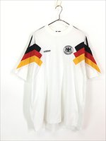 古着 90s adidas サッカー ドイツ代表 刺しゅう Tシャツ L 古着 - 古着 通販 ヴィンテージ 古着屋 Dracaena ドラセナ