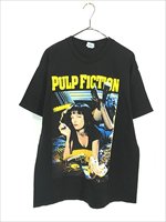 古着 Pulp Fiction タランティーノ ユマ サーマン フォト 映画 ムービー Tシャツ L - 古着 通販 ヴィンテージ 古着屋  Dracaena ドラセナ