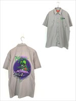 古着 00s Dickies 「Rat Fink」 ホットロッド アート 半袖 コットン ワーク シャツ M - 古着 通販 ヴィンテージ 古着屋  Dracaena ドラセナ