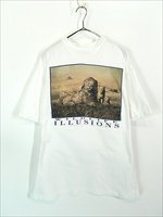 古着 90s USA製 ライオン アニマル アート Tシャツ XL 古着 - 古着 通販 ヴィンテージ 古着屋 Dracaena ドラセナ