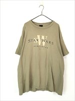 古着 90s USA製 「Rebel Wear」 STAR WARS スターウォーズ Calvin Klein パロディ Tシャツ XL 古着 - 古着  通販 ヴィンテージ 古着屋 Dracaena ドラセナ