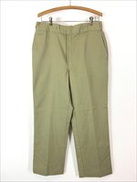 古着 90s USA製 Dickies コットンツイル ワーク チノ パンツ チノパン ストレート カーキ W34 L28 - 古着 通販  ヴィンテージ 古着屋 Dracaena ドラセナ