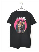 古着 00s Gorillaz 「Summer 2009」 オルタナ エレクトロ ポップ ロック バーチャル バンド Tシャツ M位 - 古着 通販  ヴィンテージ 古着屋 Dracaena ドラセナ