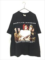 古着 90s Marilyn Manson 「Sex Drugs and Rock&Roll」 ツアー ハード ロック バンド Tシャツ XL - 古着  通販 ヴィンテージ 古着屋 Dracaena ドラセナ