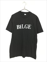 古着 80s BiLGE 「Gentleman Pirates」 海賊 パイレーツ スカル モノクロ Tシャツ XL 古着 - 古着 通販 ヴィンテージ  古着屋 Dracaena ドラセナ