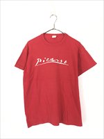 古着 80s USA製 Pablo Picasso 「Walker Art Center」 ピカソ サイン アート Tシャツ XL - 古着 通販  ヴィンテージ 古着屋 Dracaena ドラセナ