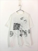 古着 90s USA製 M.C. Escher エッシャー 豪華 マルチ だまし絵 トリック アート Tシャツ L - 古着 通販 ヴィンテージ  古着屋 Dracaena ドラセナ