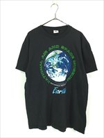 古着 90s USA製 Earth 地球 グラフィック Tシャツ L 古着 - 古着 通販 ヴィンテージ 古着屋 Dracaena ドラセナ